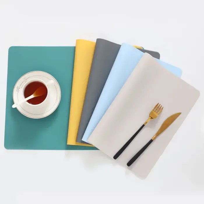 Napperon de cuisine carré en Silicone