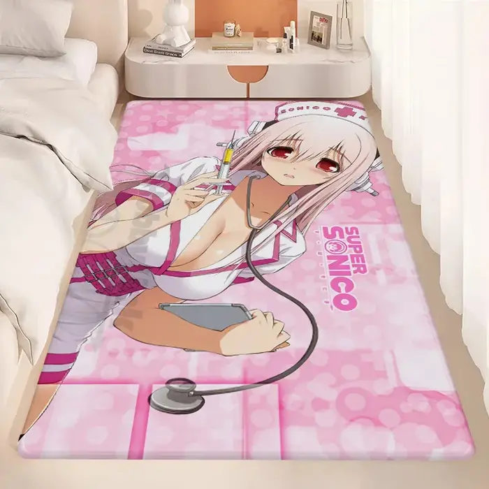 VIKAMA Tapis décoratif adorable de style anime