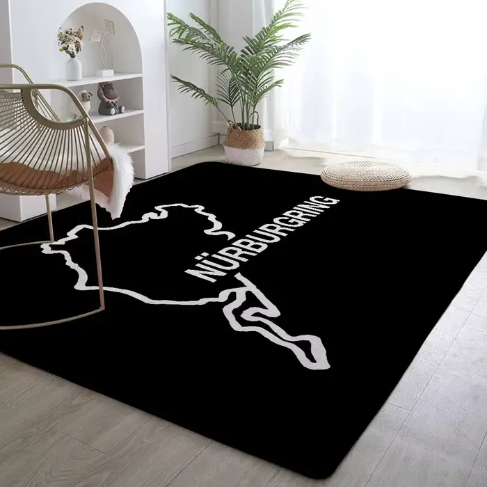 Tapis de sol N-Nurburgring pour salon, tapis de bienvenue pour chambre à coucher, tapis d'extérieur