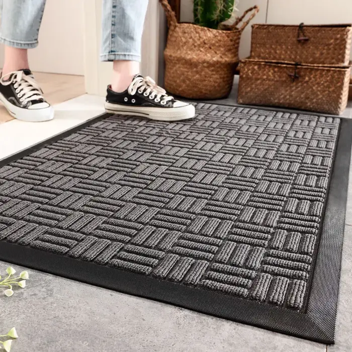 Doorvirus-Tapis Antidérapant, Imperméable, Anti-Poussière, Polymères de Bain, Caoutchouc, Nik, Extérieur, Durable, Maison, Entrée d'Hôtel