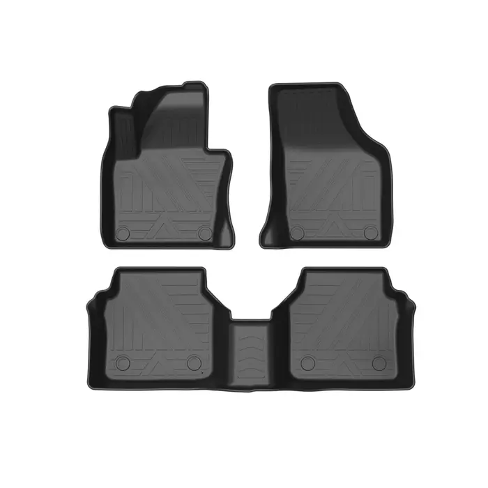 Tapis de sol en caoutchouc imperméable et antidérapant, personnalisé, TPE, accessoires de voiture, p