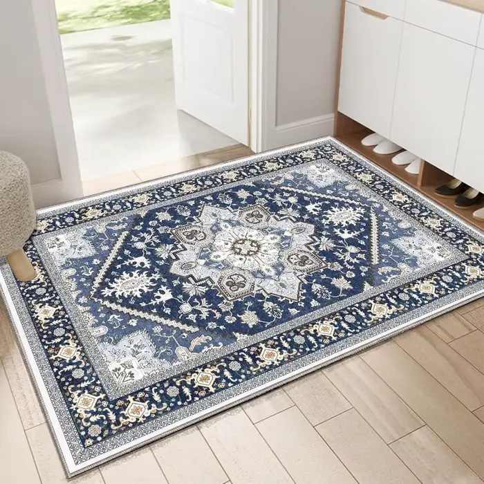Tapis de porte à motif géométrique persan Boho