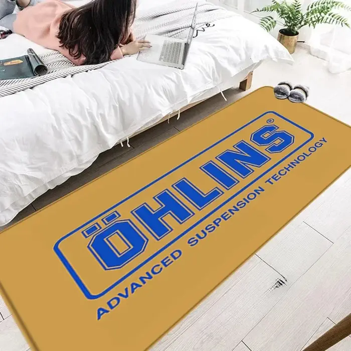 Tapis de moto tendance pour décoration de chambre à coucher