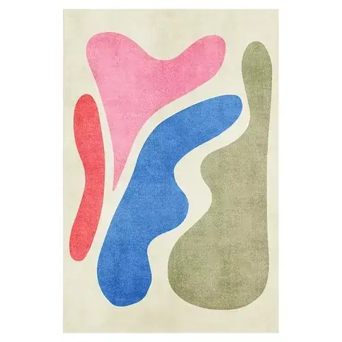 Lea-Tapis de grande taille pour salon, tapis de grande surface, décoration de la maison, chambre à c