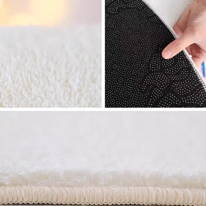 Tapis épais en fausse laine Hatsune Miku – Antidérapant pour chambre à coucher