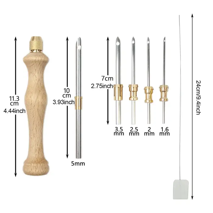 Stylo à tricoter réglable