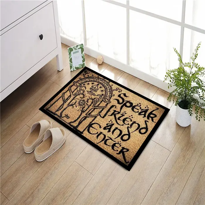 Tapis imprimé VIKAMA Middle Earth Le Seigneur des Anneaux