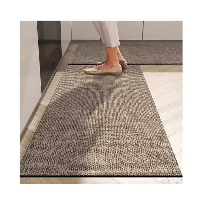Tapis de sol en lin simple