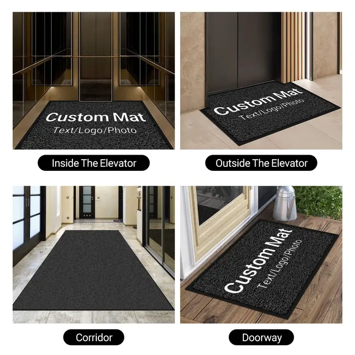 Tapis de pied personnalisé