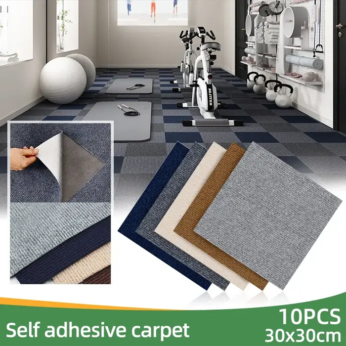 10 pièces tapis carrelage autocollant adhésif autocollants