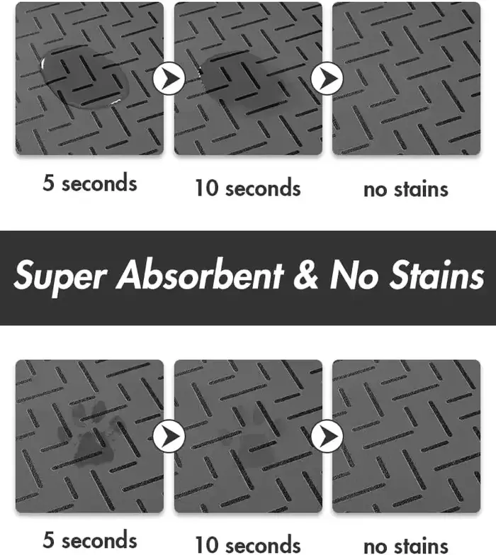 Tapis d'alimentation absorbant pour animaux de compagnie