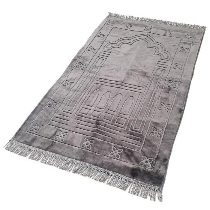 Tapis de prière doux Sejadah Murah velours Sajadah turquie Kiswah Pintu Kaabah Dari Mesir Hantaran Rajos