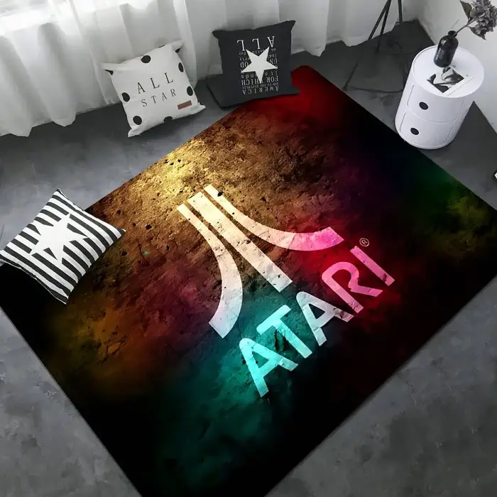 Tapis de porte avec logo Atari