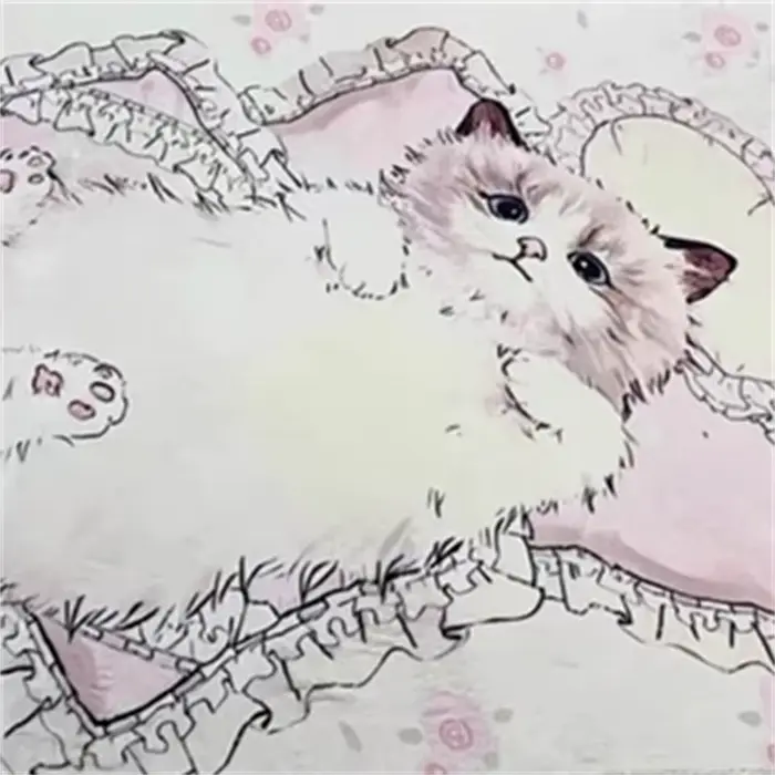 Tapis de chevet de dessin animé mignon