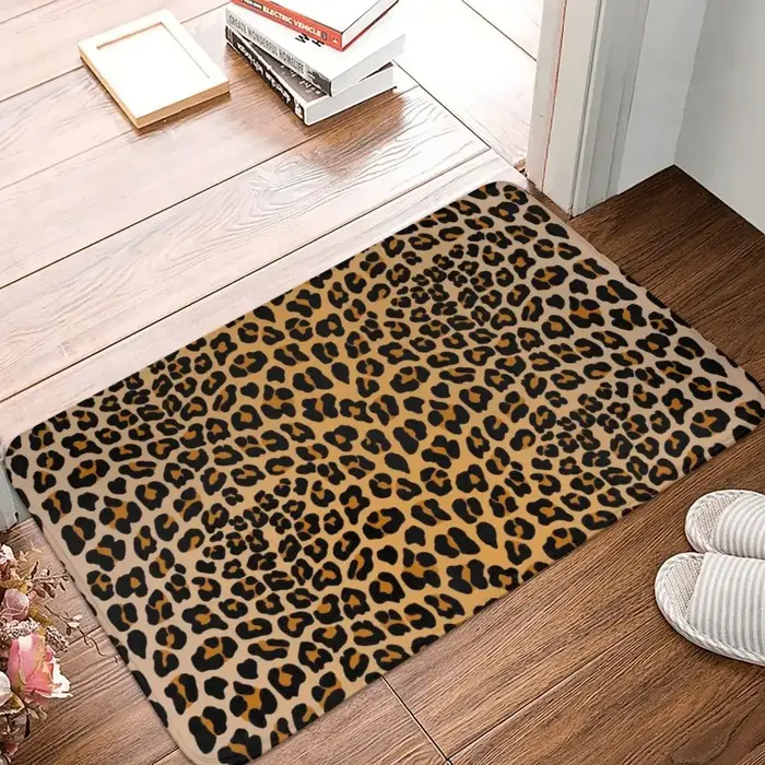 Polymère de tapis Lea imprimé léopard