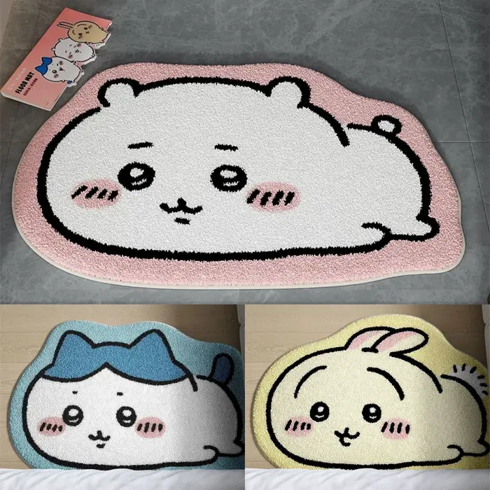 Tapis de dessin animé Chiikawa
