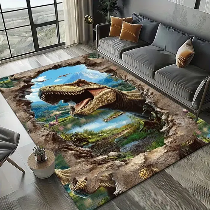 Tapis de chambre d'enfant Jurassic World