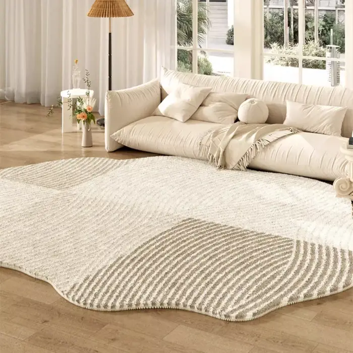 Tapis de Style crème française pour salon