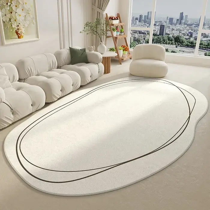 Tapis de salon, grand tapis moelleux et doux