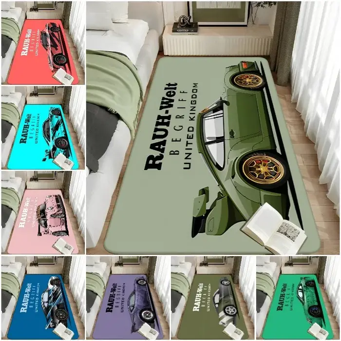 Tokyo JDM RWM Tapis de voiture de sport pour la décoration intérieure