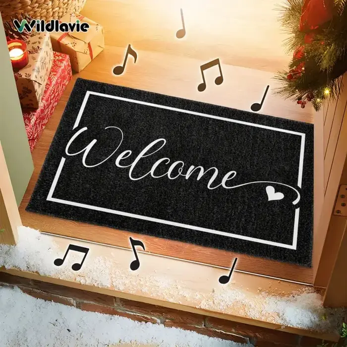 Tapis d'entrée VIKAMA - Noir