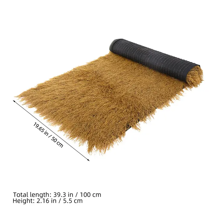 Tapis de gazon artificiel 50x100cm pour toit de jardin