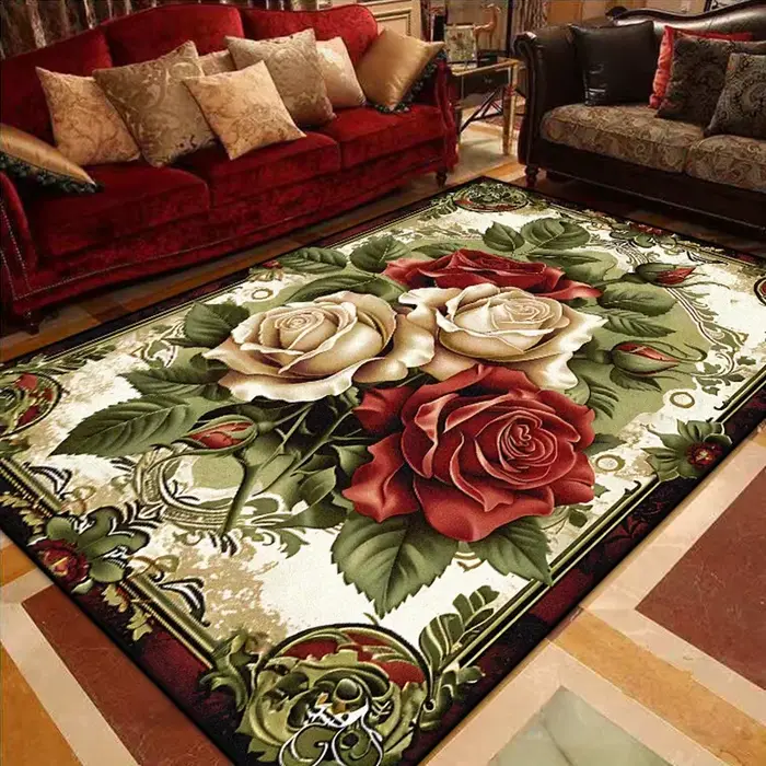 Tapis de décoration de salon de luxe européen