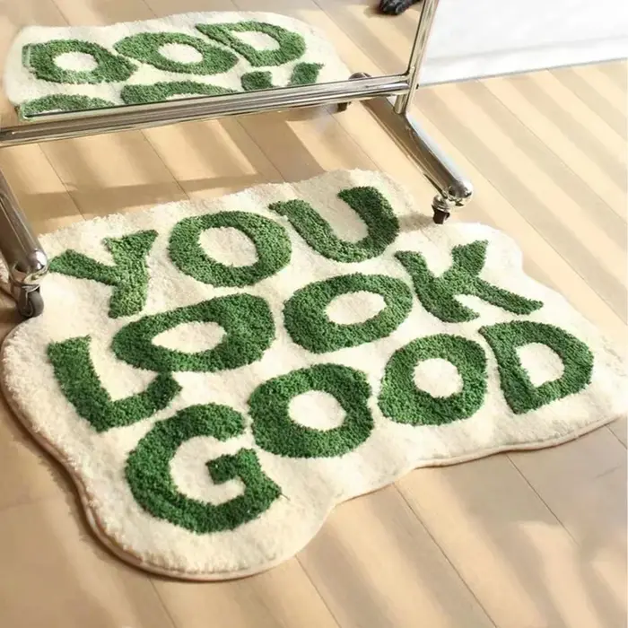 You Look Good-Polymères de sol tuftés coordonnants pour la maison