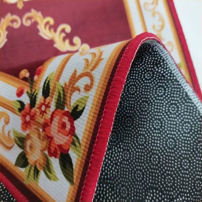 Tapis de sol lavable de luxe pour décoration de salon et chambre à coucher