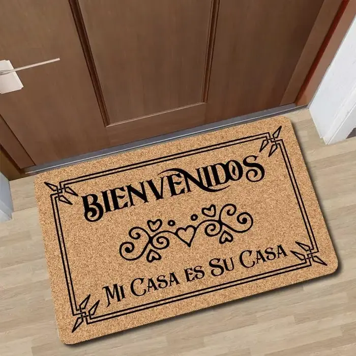 Paillasson de bienvenue 'Bienvenidos Mi Casa Es Su