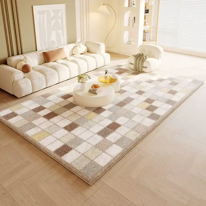 Tapis crème moelleux 160x230CM