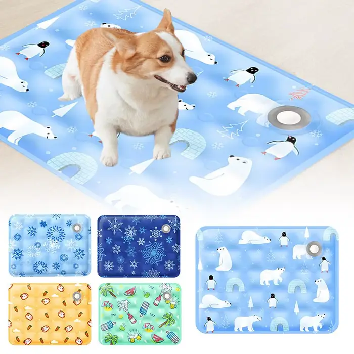 Tapis rafraîchissant pour animaux de compagnie