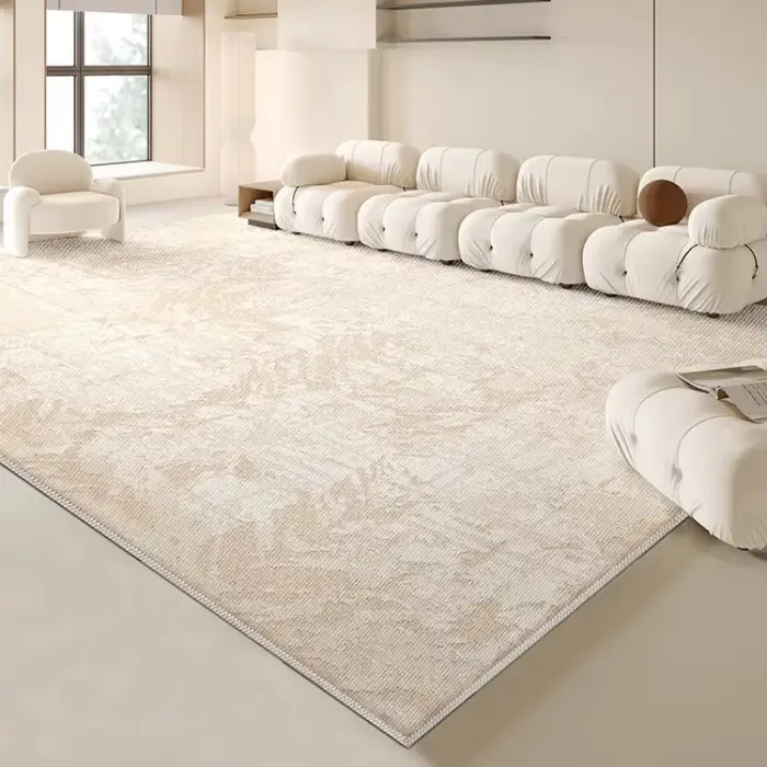 Tapis de Style crème pour chambre à coucher