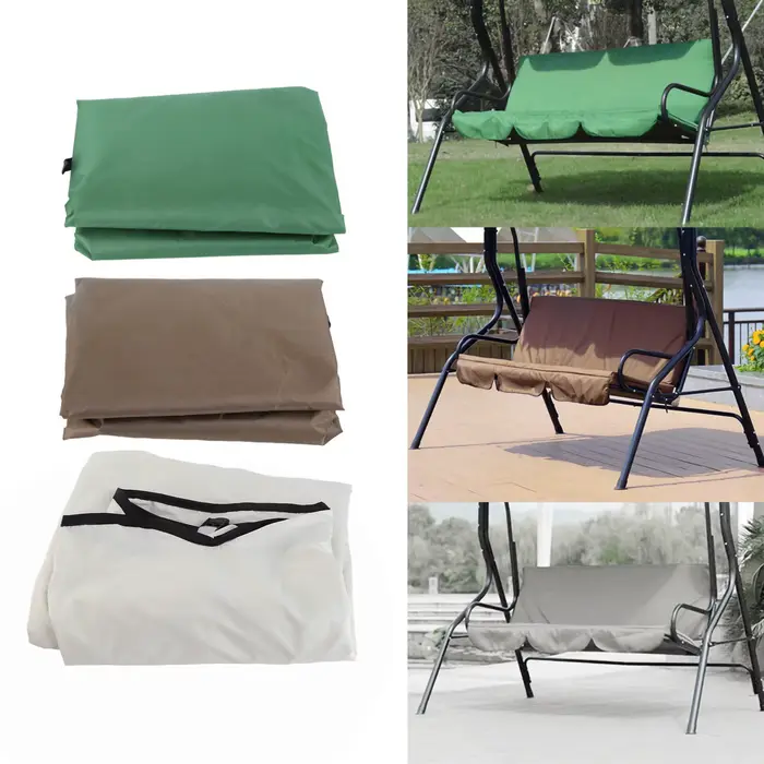 Housse de coussin de balançoire de cour à 3 places