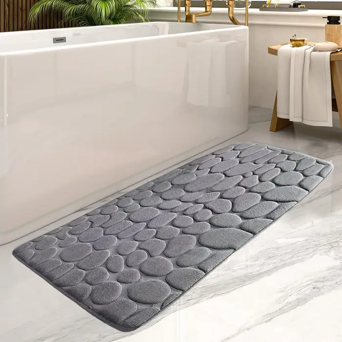 Tapis de sol de salle de bain de grande taille