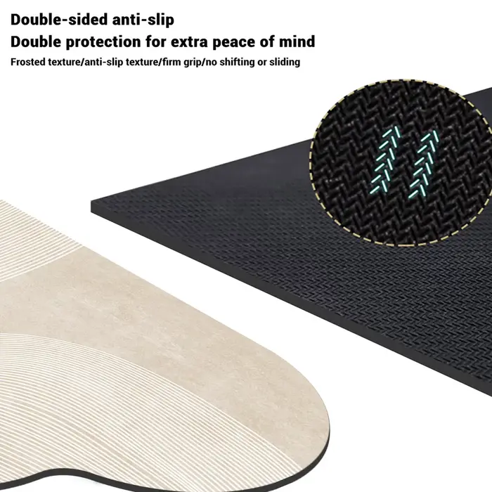 Tapis de bain de luxe absorbant
