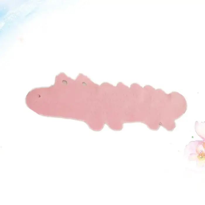 Tapis de bain antidérapant dessin animé Alligator rose Premium Tpr ventouses poignée ferme