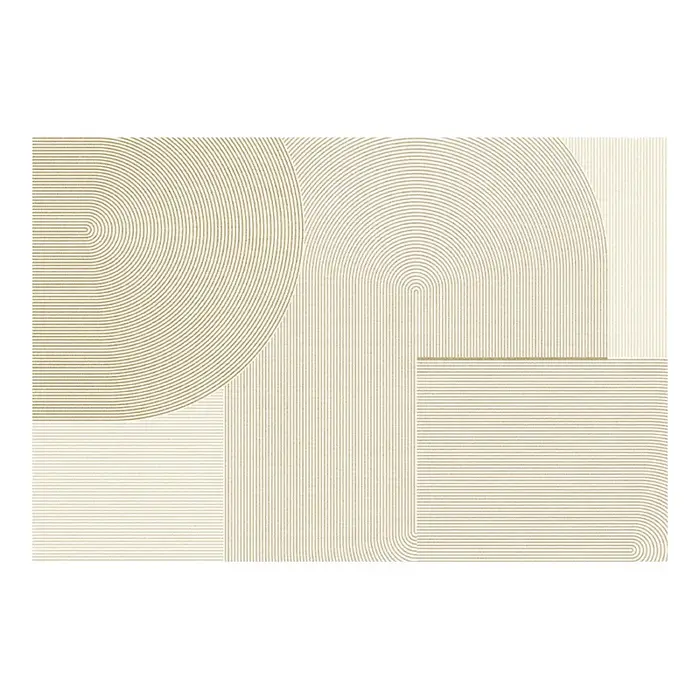 Tapis lavable couleur crème 8x10 pieds
