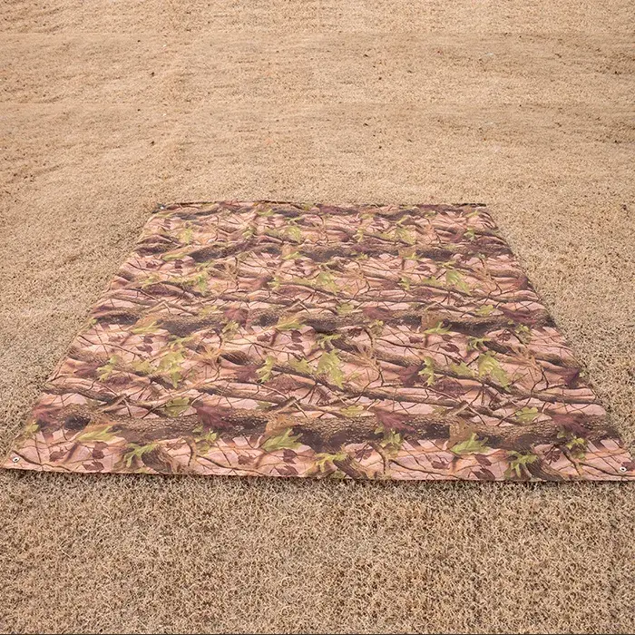 Tapis de camping antidérapant épais et robuste, tapis de sol portable Oxford de haute qualité, pour