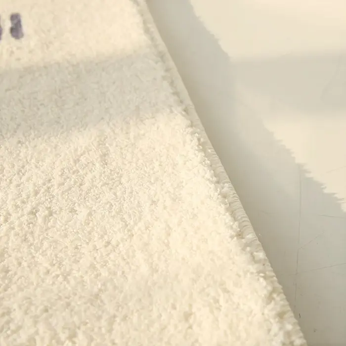 Tapis en peluche épais et antidérapant pour décoration de chambre à coucher