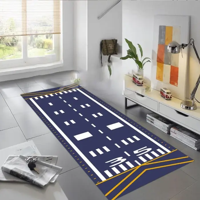 Tapis de piste néon pour enfants