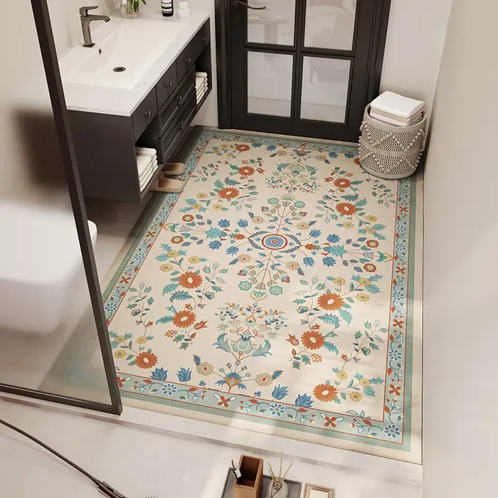 VIKAMA – tapis de bain de Style ethnique bohème