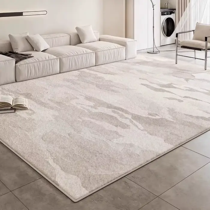 Tapis de Style crème pour salon