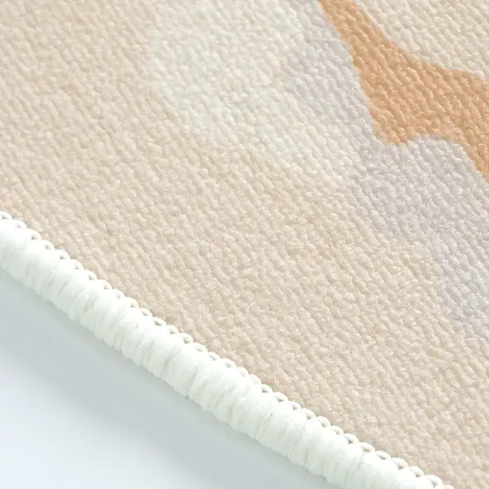 Tapis rond de Style nordique pour décoration de chambre à coucher