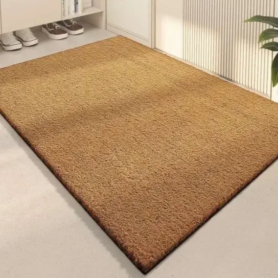 Tapis de porte de bienvenue en forme de cocotier, Durable, antidérapant, pour entrée, Patio, Garage,