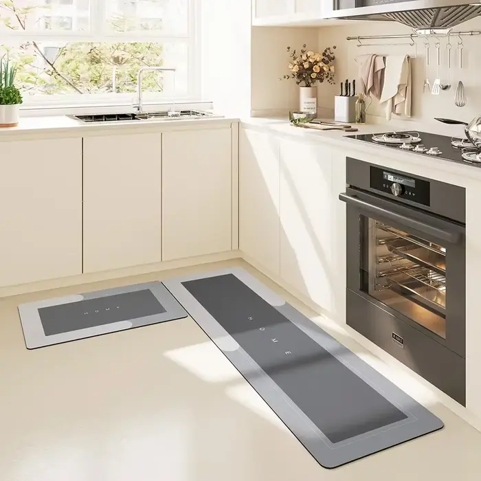 Tapis absorbant de cuisine antidérapant