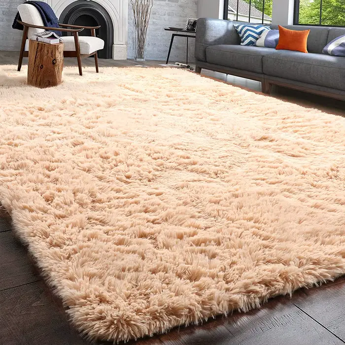 Tapis Shaggy doux pour salon