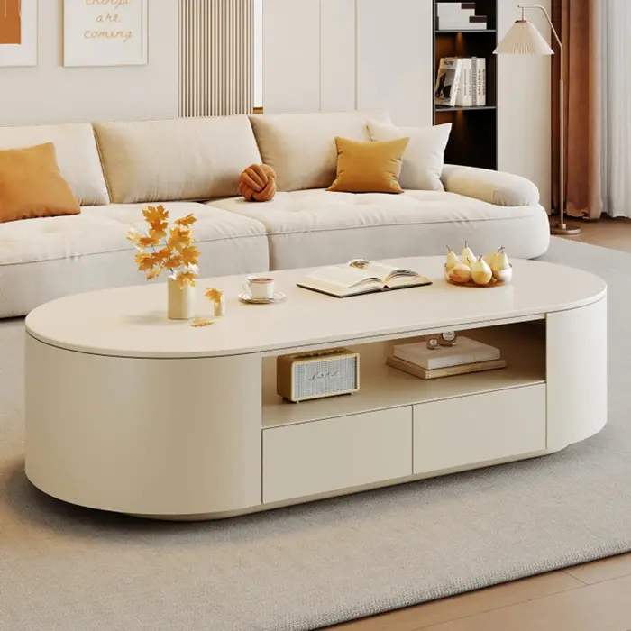 Table basse De Style crème