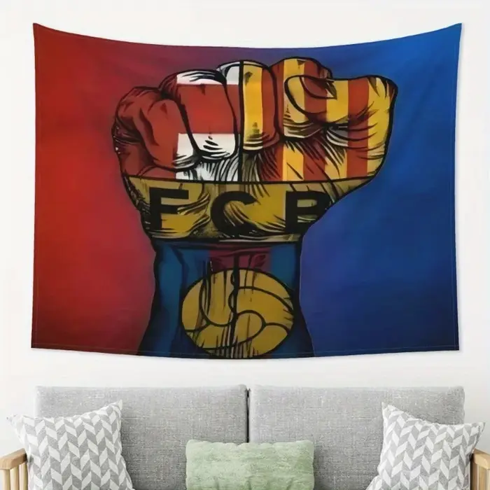 Tapisserie murale VIKAMA Thème Barcelone pour chambre