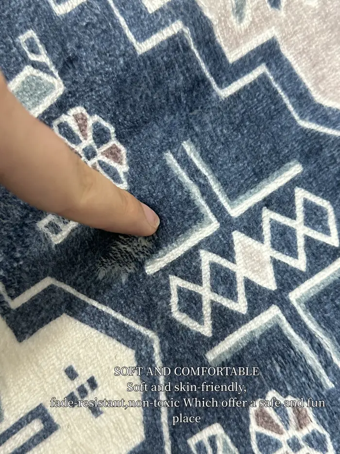 VIKAMA – tapis rond tournesol